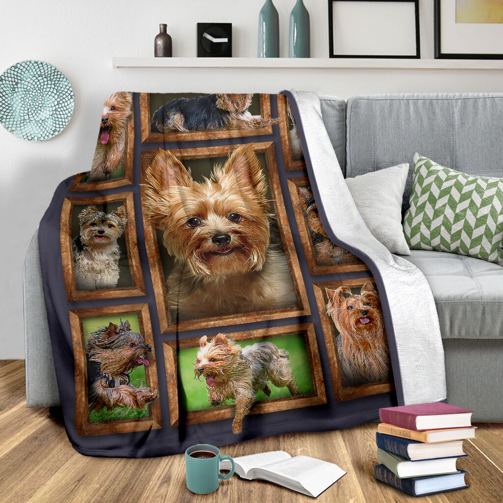 I Love My Yorkie Blanket I Love My Yorkie Blanket