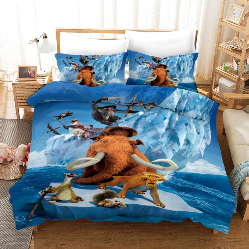 Ice Age 2 Duvet Cover and Pillowcase Set Bedding Set Ice Age 2 Duvet Cover and Pillowcase Set Bedding Set