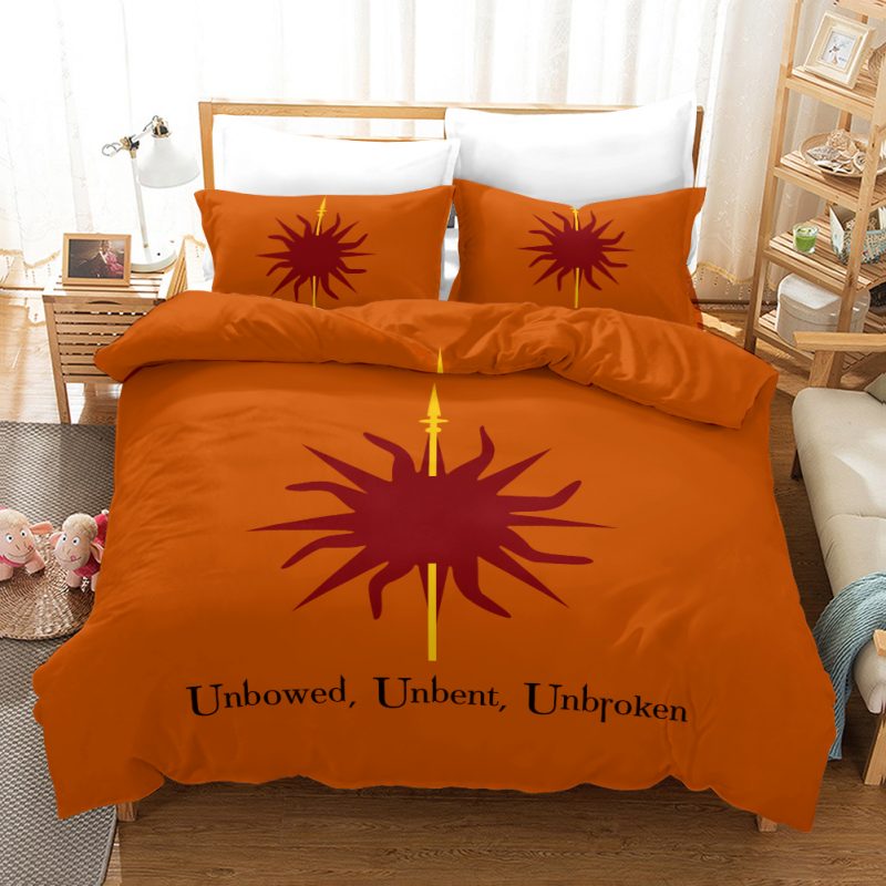 Ice And Fire 4 Duvet Cover and Pillowcase Set Bedding Set Ice And Fire 4 Duvet Cover and Pillowcase Set Bedding Set