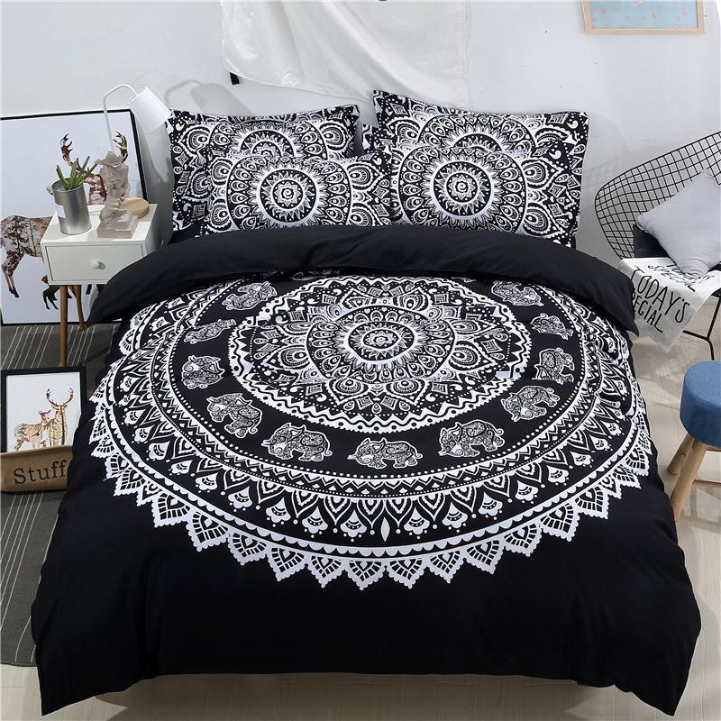 Indian Mandala Duvet Cover and Pillowcase Set Bedding Set Indian Mandala Duvet Cover and Pillowcase Set Bedding Set