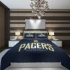 Indiana Pacers NBA Basketball ize Duvet Cover and Pillowcase Set Bedding Set scaled 1
