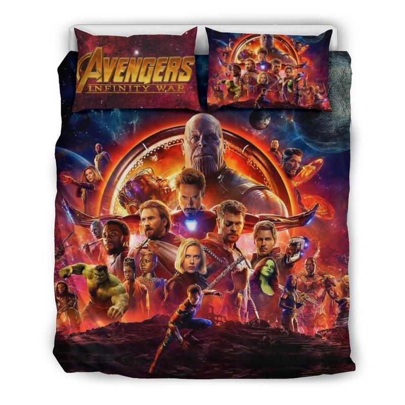 Infinity War Duvet Cover and Pillowcase Set Bedding Set Infinity War Duvet Cover and Pillowcase Set Bedding Set