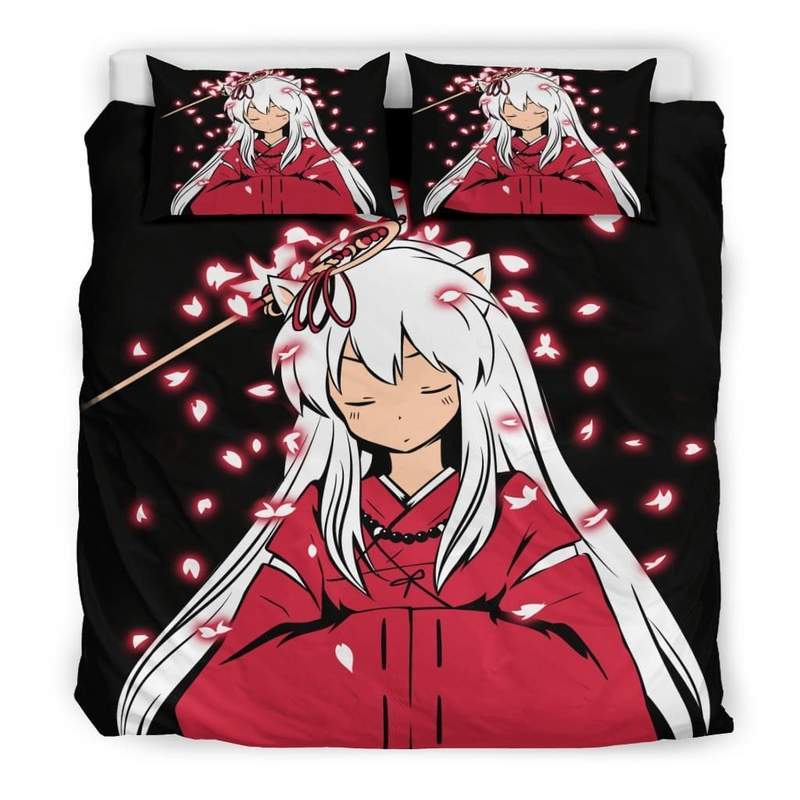 Inuyasha Duvet Cover and Pillowcase Set Bedding Set Inuyasha Duvet Cover and Pillowcase Set Bedding Set