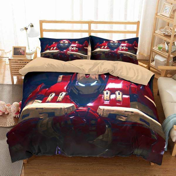 Iron Hulkbuster Duvet Cover and Pillowcase Set Bedding Set Iron Hulkbuster Duvet Cover and Pillowcase Set Bedding Set