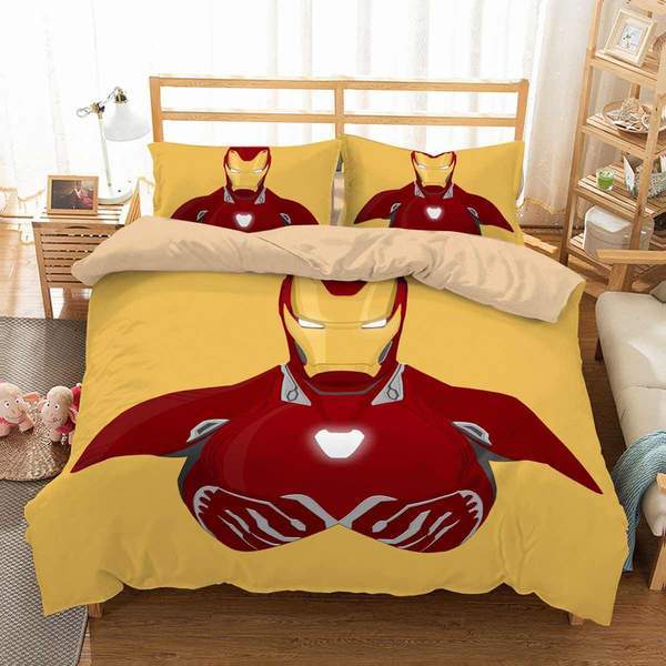 Iron Man 5 Duvet Cover and Pillowcase Set Bedding Set Iron Man 5 Duvet Cover and Pillowcase Set Bedding Set