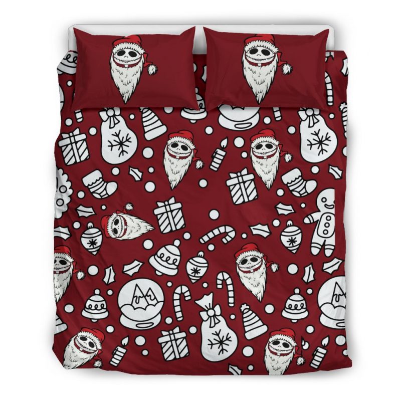Jack Skellington Halloween 2225 Duvet Cover and Pillowcase Set Bedding Set Jack Skellington Halloween 2225 Duvet Cover and Pillowcase Set Bedding Set