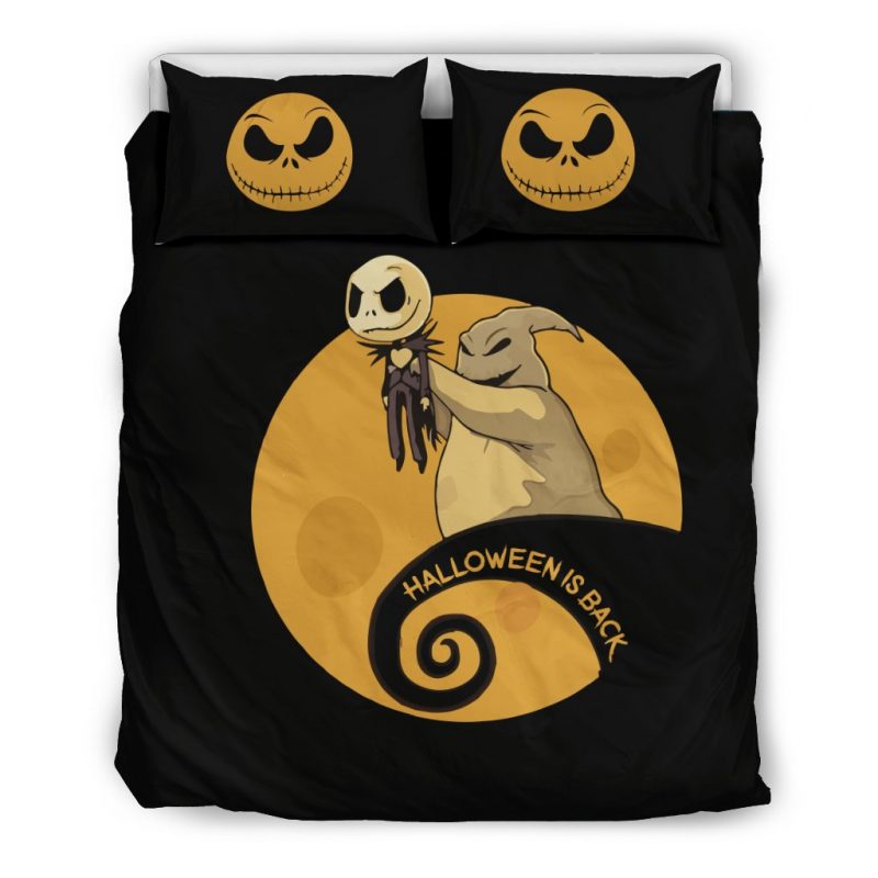Jack Skellington Halloween 2228 Duvet Cover and Pillowcase Set Bedding Set Jack Skellington Halloween 2228 Duvet Cover and Pillowcase Set Bedding Set