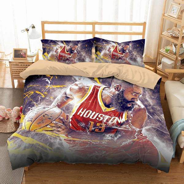 James Harden 2 Duvet Cover and Pillowcase Set Bedding Set James Harden 2 Duvet Cover and Pillowcase Set Bedding Set