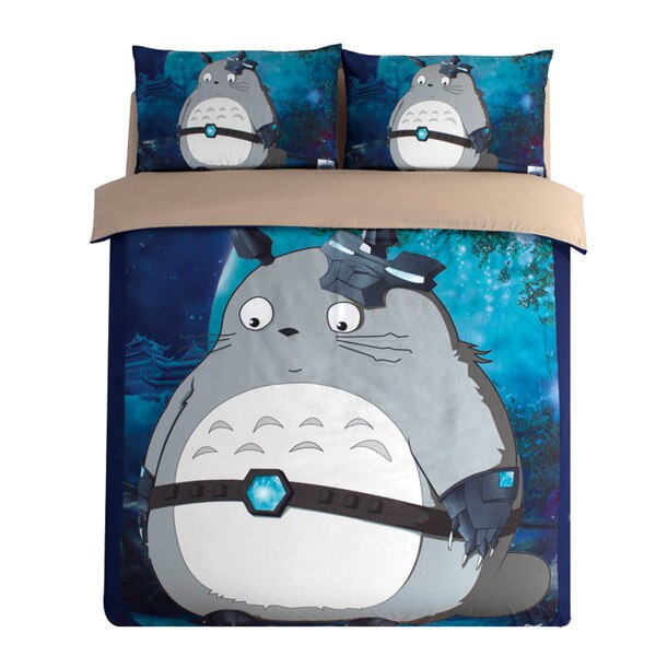 Japan Totoro 224 Duvet Cover and Pillowcase Set Bedding Set Japan Totoro 224 Duvet Cover and Pillowcase Set Bedding Set