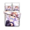 Japanese Cartoon Girl 7 Duvet Cover and Pillowcase Set Bedding Set scaled 1
