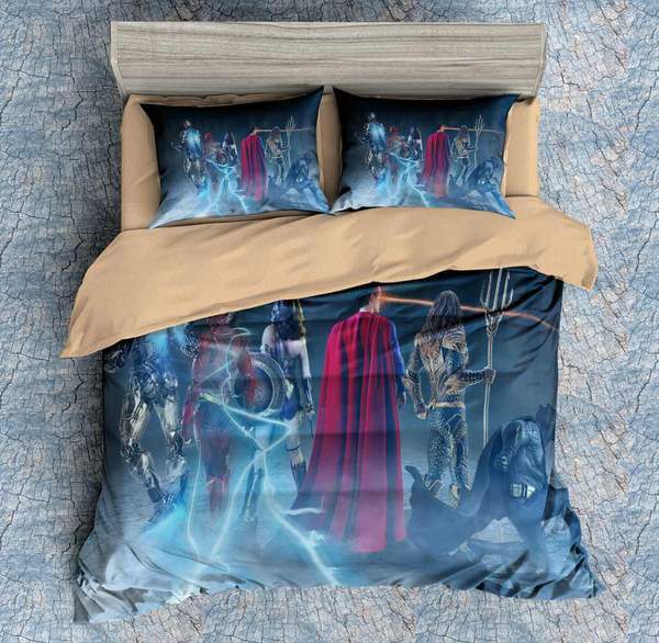 Justice League 3 Duvet Cover and Pillowcase Set Bedding Set Justice League 3 Duvet Cover and Pillowcase Set Bedding Set
