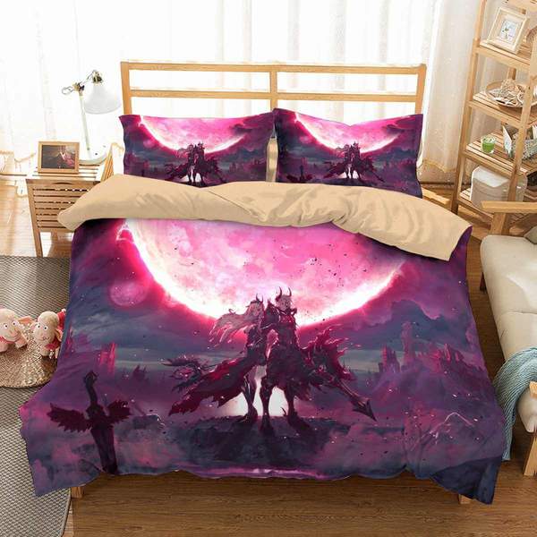 Kings Raid Pandemoniumx Duvet Cover and Pillowcase Set Bedding Set Kings Raid Pandemoniumx Duvet Cover and Pillowcase Set Bedding Set