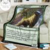 Kld 142_ Arborback Stomper Game Mtg Magic The Gathering Fleece Blanket