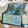 Kld 244 Botanical Sanctum Game Mtg Magic The Gathering Fleece Blanket