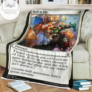 Kld 7 Built To Last Game Mtg Magic The Gathering Fleece Blanket