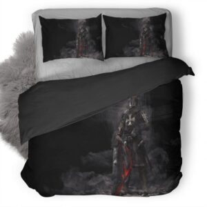 Knight With Sword Artwork 23 Duvet Cover and Pillowcase Set Bedding Set