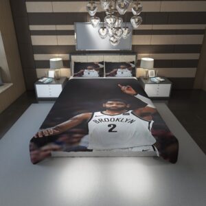 Kyrie Irving Brooklyn Nets Duvet Cover and Pillowcase Set Bedding Set 1220 scaled 1