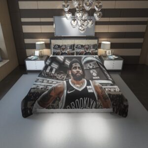 Kyrie Irving Brooklyn Nets Duvet Cover and Pillowcase Set Bedding Set 1222 scaled 1