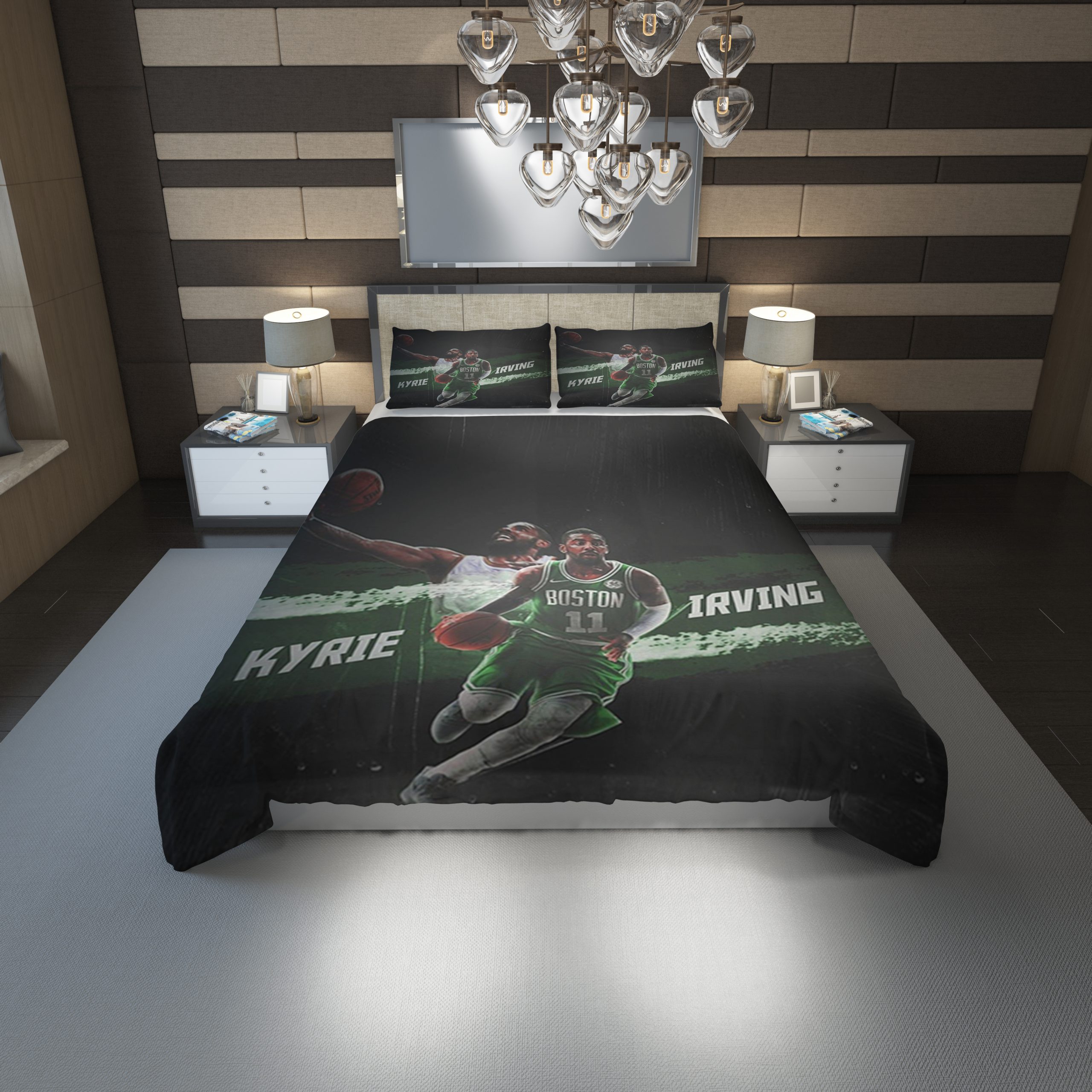 Kyrie Irving Celtics Duvet Cover and Pillowcase Set Bedding Set 1206 scaled 1 Kyrie Irving Celtics Duvet Cover and Pillowcase Set Bedding Set 1206 scaled 1