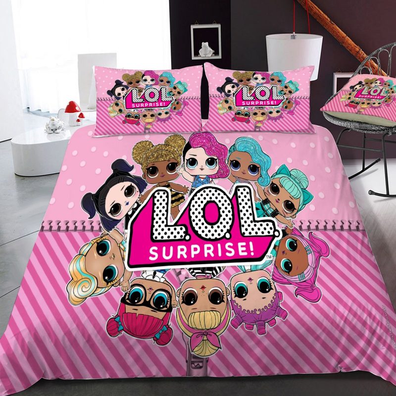 L O L Surprise Duvet Cover and Pillowcase Set Bedding Set 260 L O L Surprise Duvet Cover and Pillowcase Set Bedding Set 260