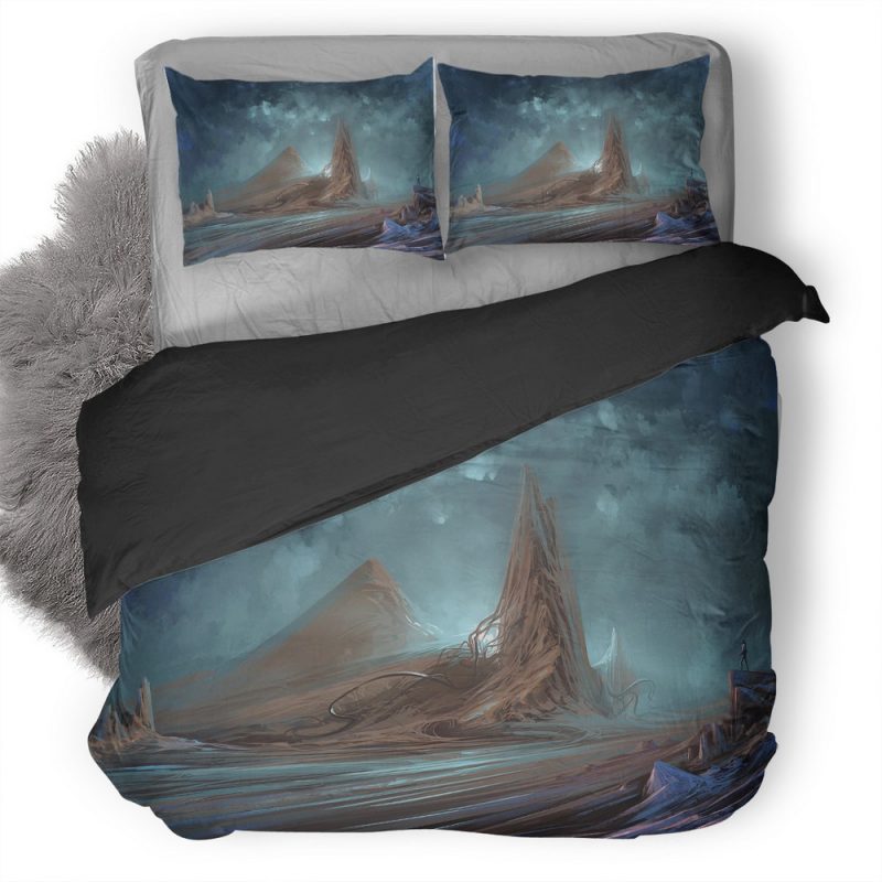 Landscape Scifi Astronaut 08 Duvet Cover and Pillowcase Set Bedding Set Landscape Scifi Astronaut 08 Duvet Cover and Pillowcase Set Bedding Set