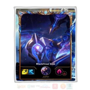League Of Legends Skarner Custom Name Sherpa Blanket