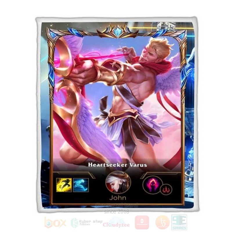 League Of Legends Veigar Custom Name Sherpa Blanket League Of Legends Veigar Custom Name Sherpa Blanket
