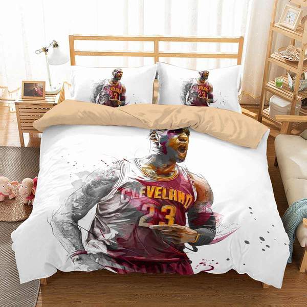Lebron James 6 Duvet Cover and Pillowcase Set Bedding Set Lebron James 6 Duvet Cover and Pillowcase Set Bedding Set