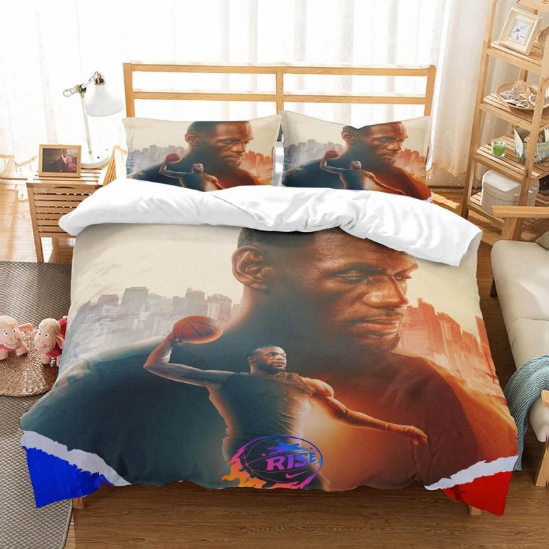 Lebron James Duvet Cover and Pillowcase Set Bedding Set 670 Lebron James Duvet Cover and Pillowcase Set Bedding Set 670