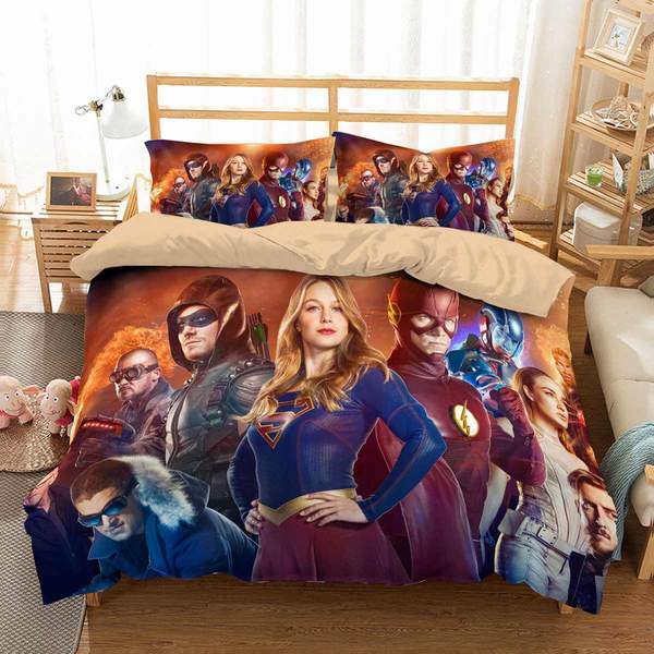 Legends Of Tomorrow Duvet Cover and Pillowcase Set Bedding Set Legends Of Tomorrow Duvet Cover and Pillowcase Set Bedding Set