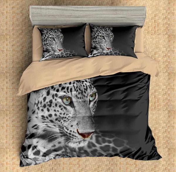 Leopard Duvet Cover and Pillowcase Set Bedding Set Leopard Duvet Cover and Pillowcase Set Bedding Set