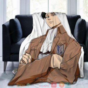 Levi Ackerman Attack On Titan Blanket