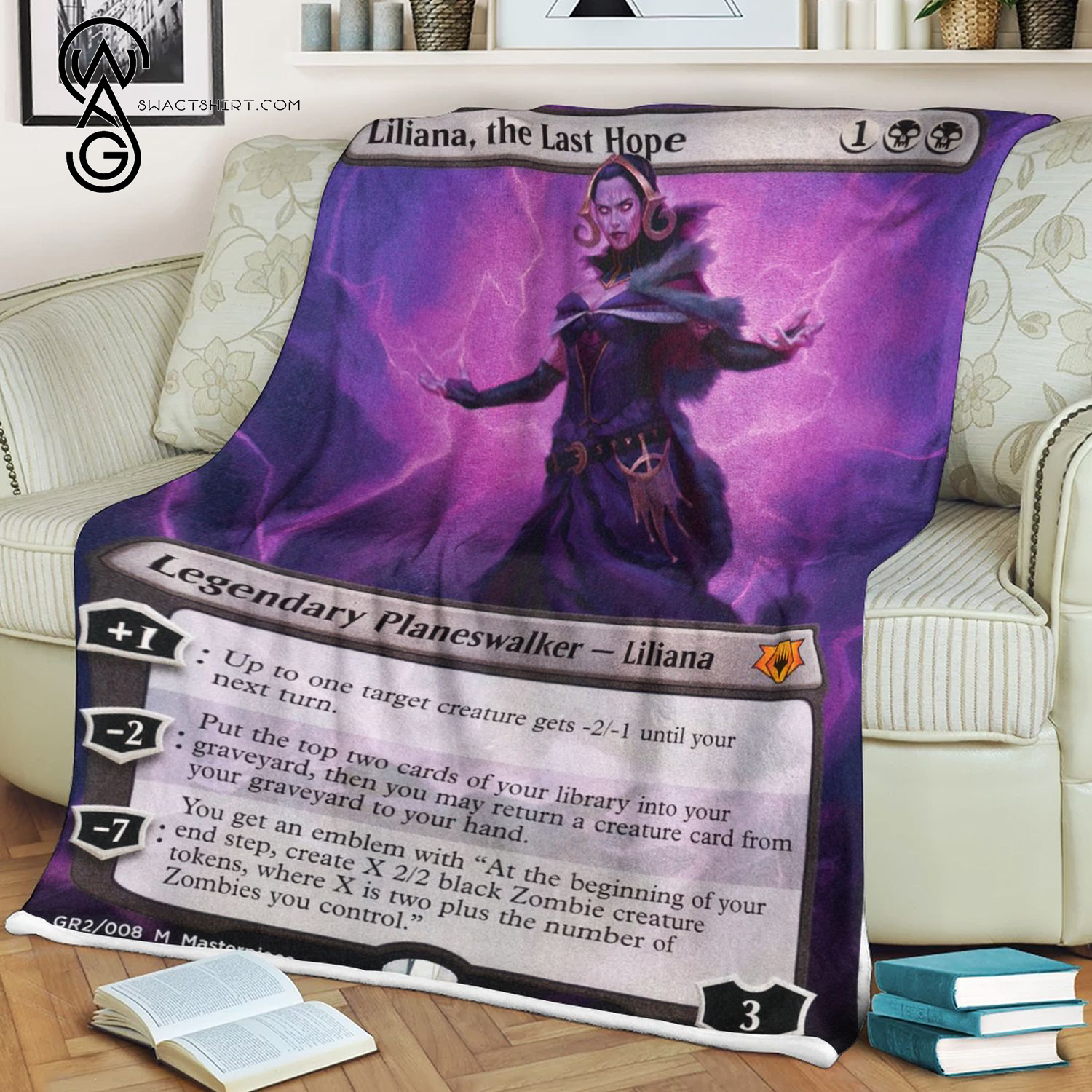 Liliana The Last Hope Game Magic The Gathering Blanket 1 Liliana The Last Hope Game Magic The Gathering Blanket 1