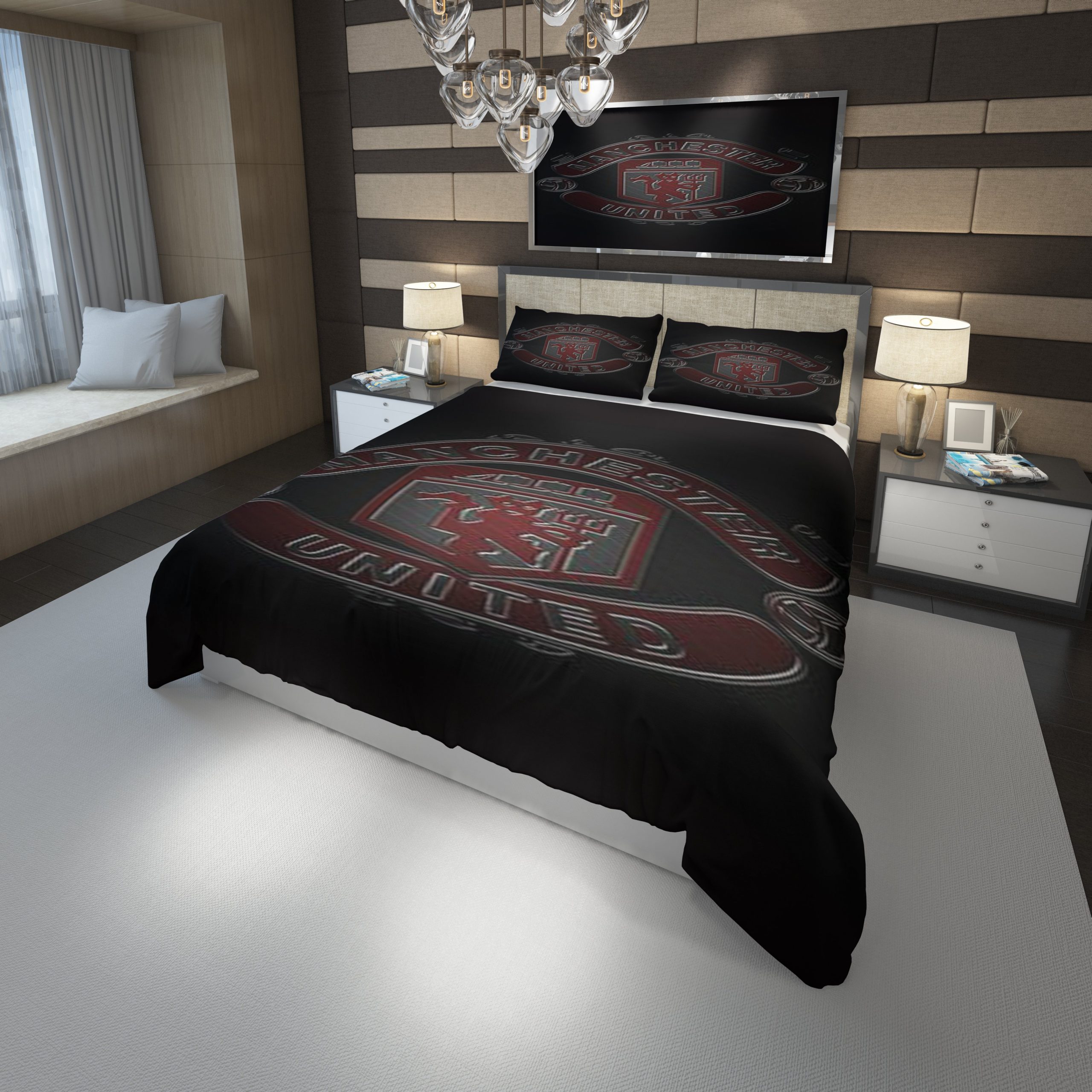 Logo Manchester F C 10 Duvet Cover and Pillowcase Set Bedding Set scaled 1 Logo Manchester F C 10 Duvet Cover and Pillowcase Set Bedding Set scaled 1