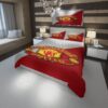 Logo Manchester F C 7 Duvet Cover and Pillowcase Set Bedding Set scaled 1