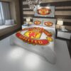 Logo Manchester F C Duvet Cover and Pillowcase Set Bedding Set scaled 1