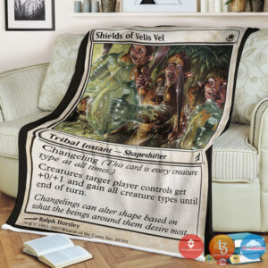 Lorwyn 39 Shields Of Velis Vel Blanket