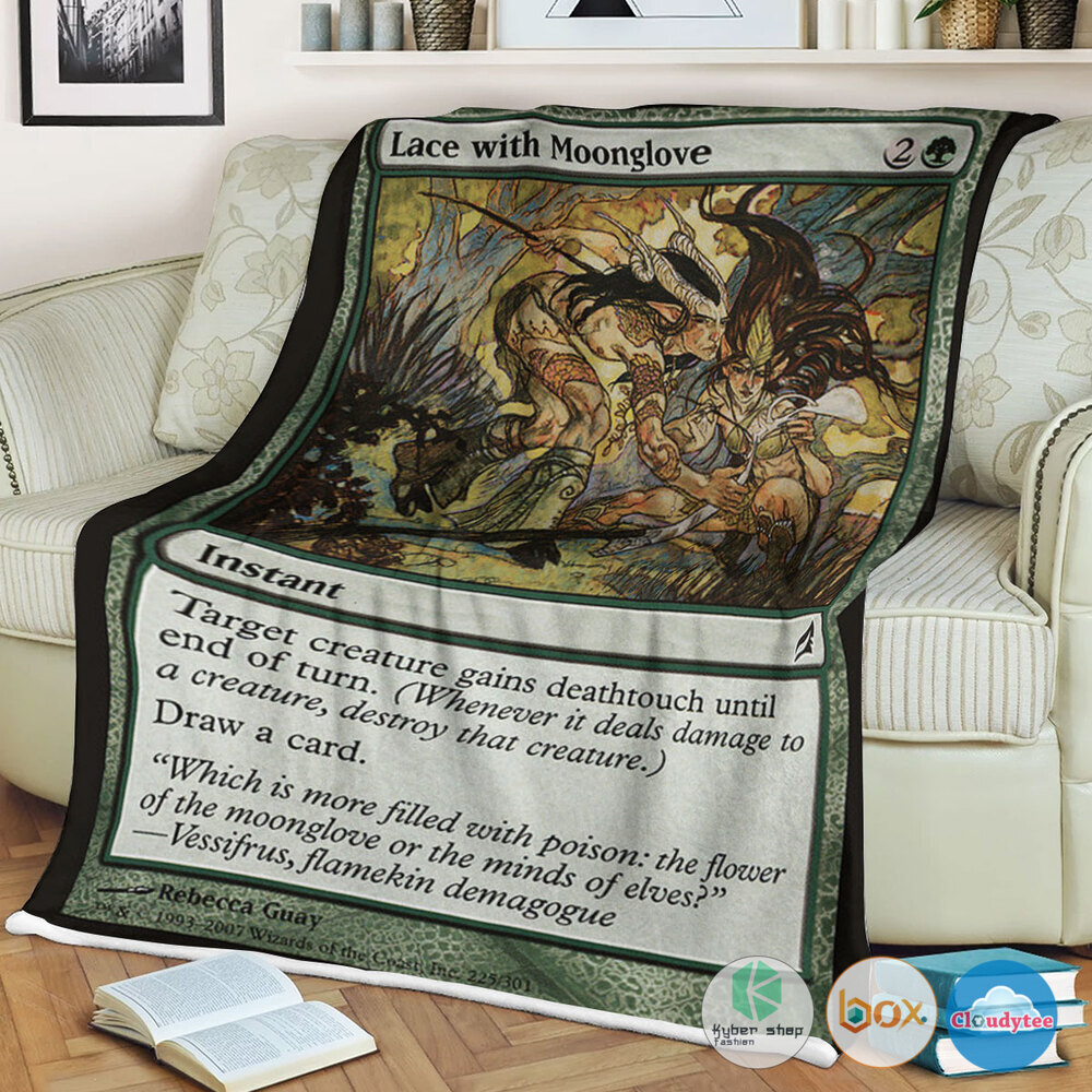 Lorwyn Lace With Moonglove Blanket Lorwyn Lace With Moonglove Blanket