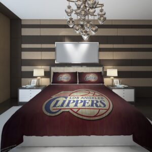 Los Angeles Clippers 23 NBA Basketball ize Duvet Cover and Pillowcase Set Bedding Set scaled 1