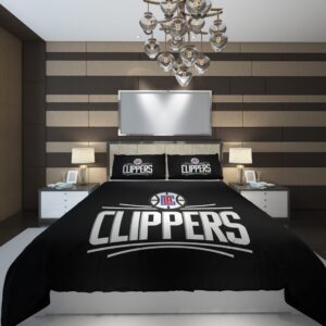 Los Angeles Clippers 55 NBA Basketball ize Duvet Cover and Pillowcase Set Bedding Set scaled 1