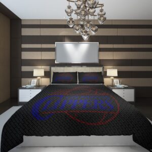 Los Angeles Clippers 67 NBA Basketball ize Duvet Cover and Pillowcase Set Bedding Set scaled 1