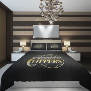 Los Angeles Clippers65 NBA Basketball ize Duvet Cover and Pillowcase Set Bedding Set scaled 1