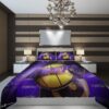 Los Angeles Lakers 3 NBA Basketball ize Duvet Cover and Pillowcase Set Bedding Set scaled 1