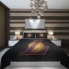 Los Angeles Lakers 5 NBA Basketball ize Duvet Cover and Pillowcase Set Bedding Set scaled 1