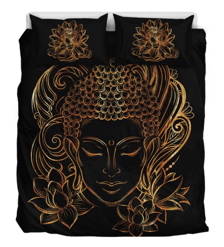 Lotus And Buddha Duver Duvet Cover and Pillowcase Set Bedding Set Lotus And Buddha Duver Duvet Cover and Pillowcase Set Bedding Set