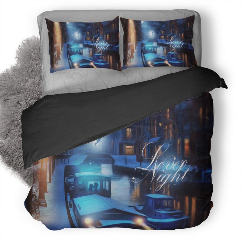Lovely Night Digital Art Duvet Cover and Pillowcase Set Bedding Set Lovely Night Digital Art Duvet Cover and Pillowcase Set Bedding Set