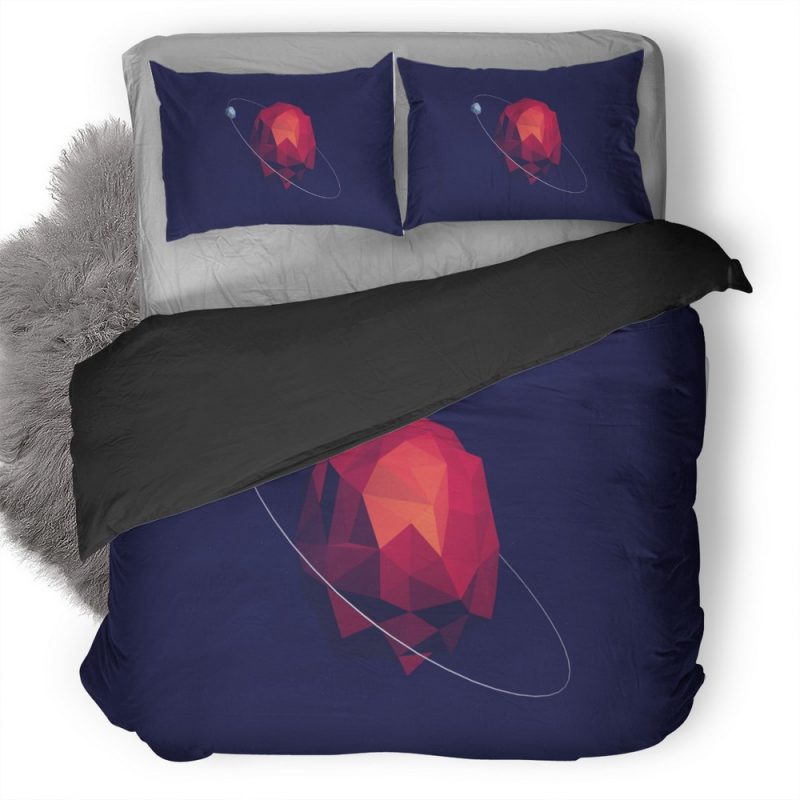 Low Poly Space Art Duvet Cover and Pillowcase Set Bedding Set Low Poly Space Art Duvet Cover and Pillowcase Set Bedding Set