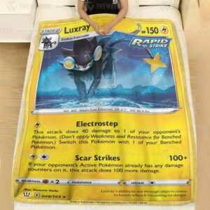 Luxray Pokemon Blanket