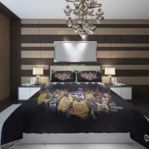 MOST DOMINANT EVER NBA Basketball ize Duvet Cover and Pillowcase Set Bedding Set scaled 1