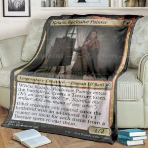 Magic The Gardening Mtg Kalain Reclusive Painter Blanket